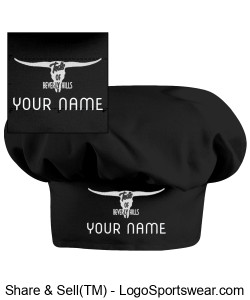 Chef's Hat with YOUR NAME (see instructions) Design Zoom